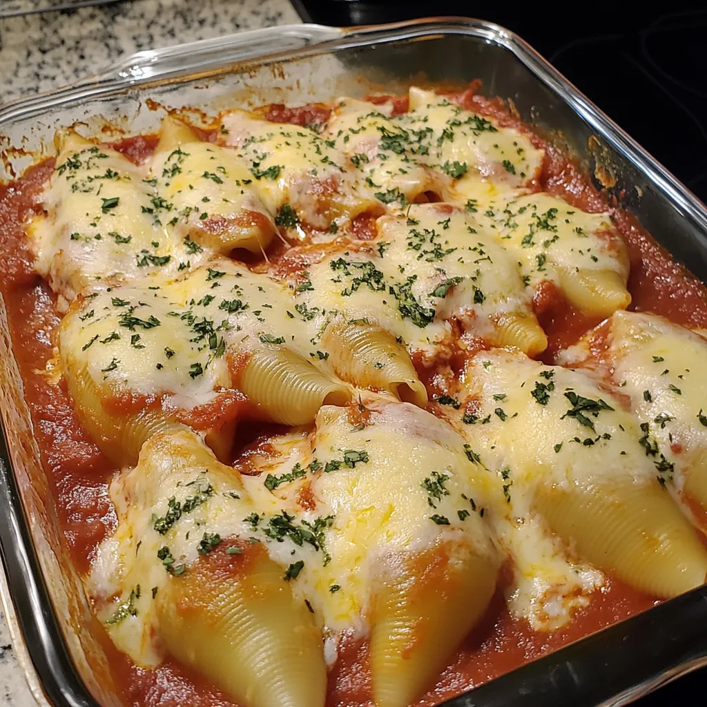 A pan of food with a lot of cheese.