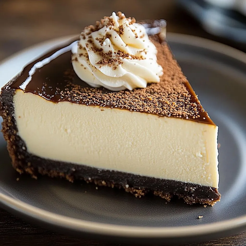 A slice of chocolate cake with whipped cream on top.