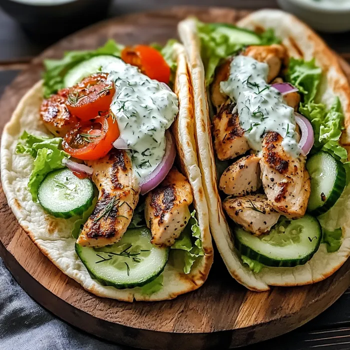 Two chicken sandwiches with lettuce and tomato.