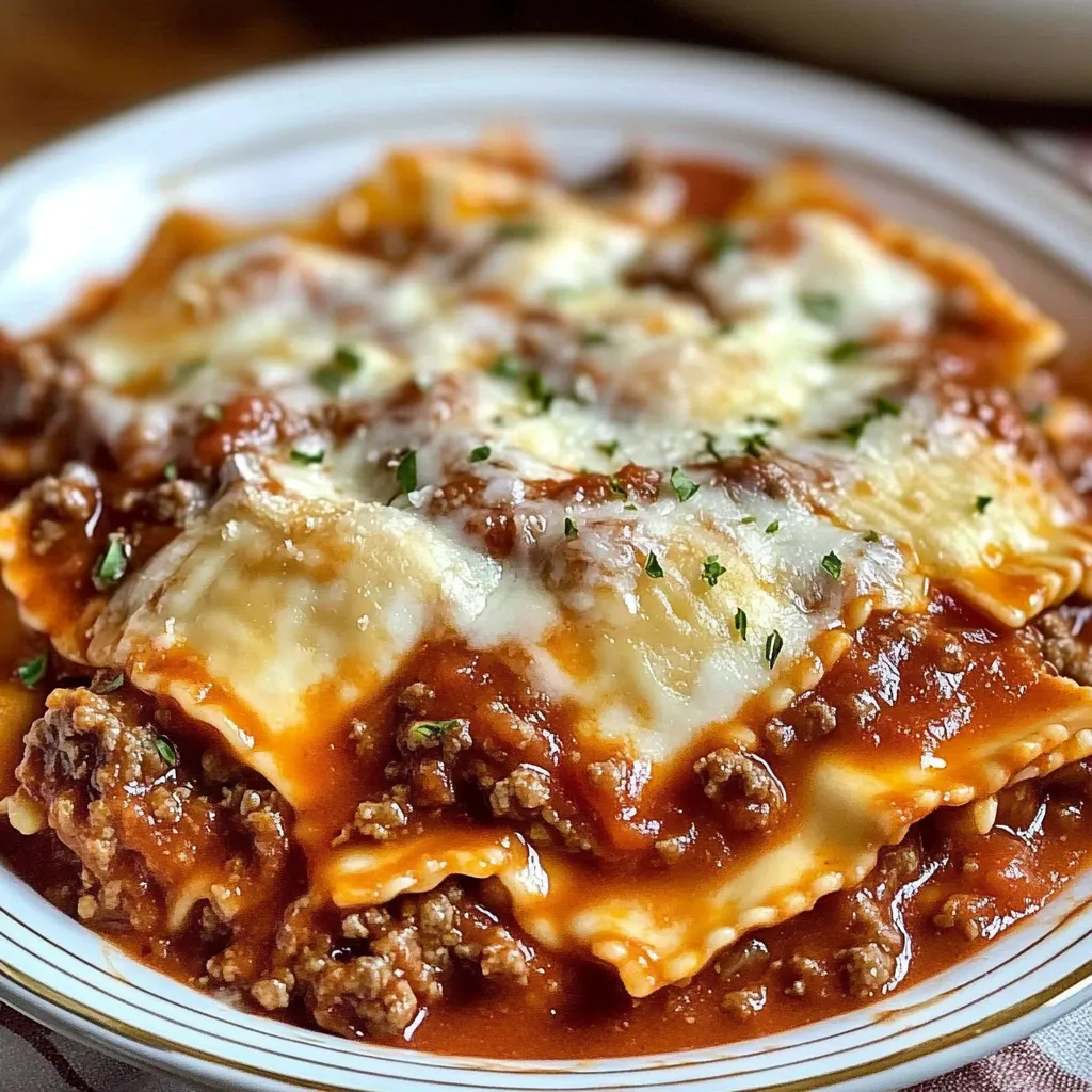 A plate of pasta with meat sauce.