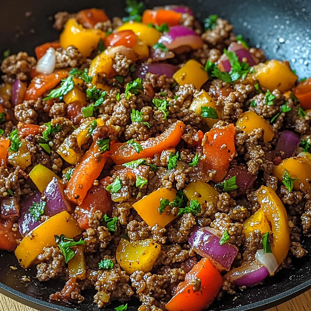 A bowl of meat and vegetables.
