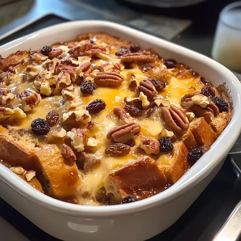 A white bowl with a sweet layered dish.